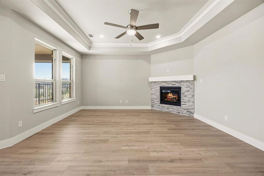 Spacious, unfurnished interior of a new home in Ladera Prosper, Prosper (Image 28).