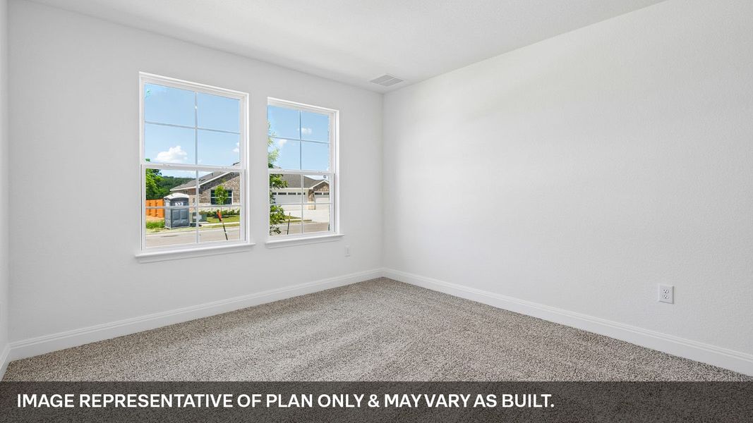 Representative unfurnished interior of a home built from the The Courtland by D.R. Horton in Riverview, Georgetown (Image 14).