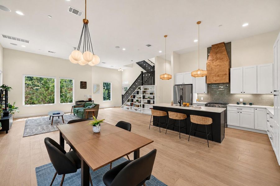Furnished interior view inside a new home in , Austin (Image 6).