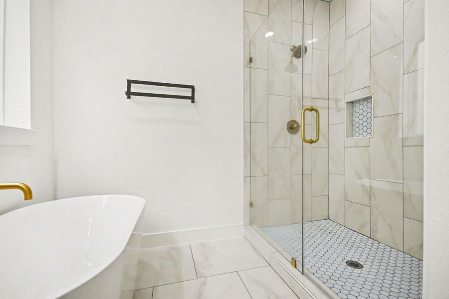 Furnished interior view inside a new home in , Houston (Image 7).
