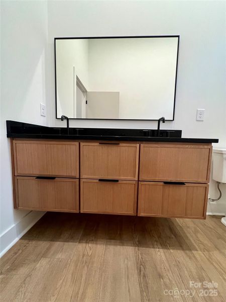 2nd Floor Bathroom with floating low-profile vanity 2nd Floor Bathroom with floating low-profile vanity