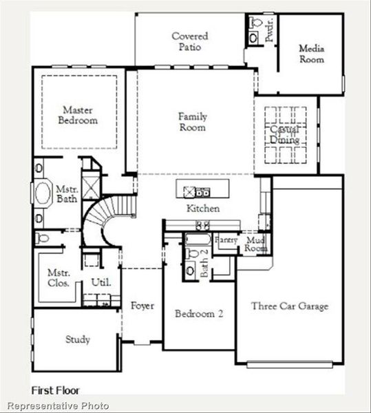 Hamlin First Floor Plan