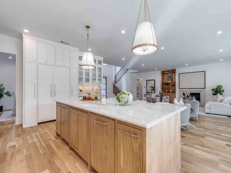 Furnished interior view inside a new home in , Dallas (Image 19).