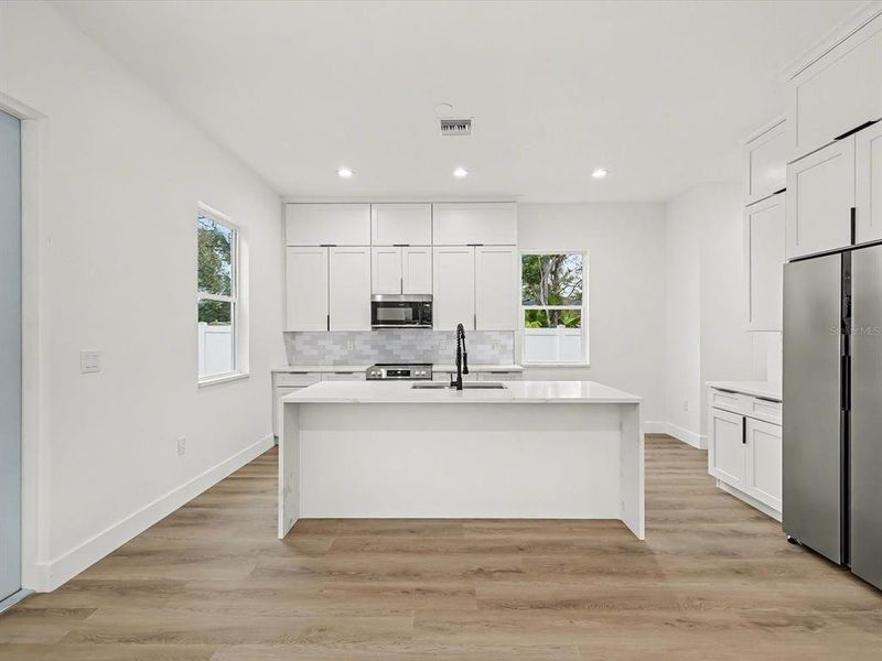 Furnished interior view inside a new home in , St. Petersburg (Image 8).