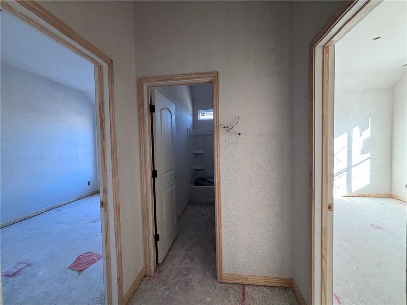 In-progress construction of a new home in The Colony 50s, Bastrop, TX (Image 7). In-progress construction of a new home in The Colony 50s, Bastrop, TX (Image 7).