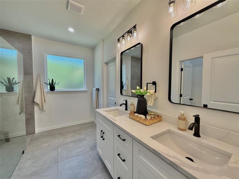 Furnished interior view inside a new home in , Granbury (Image 12). Furnished interior view inside a new home in , Granbury (Image 12).