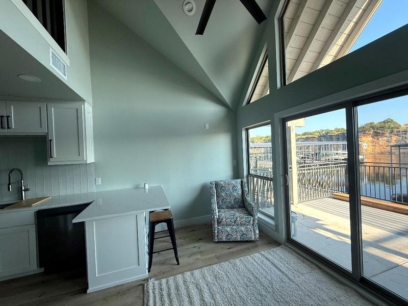 Furnished interior view inside a new home in , Strawn (Image 15).
