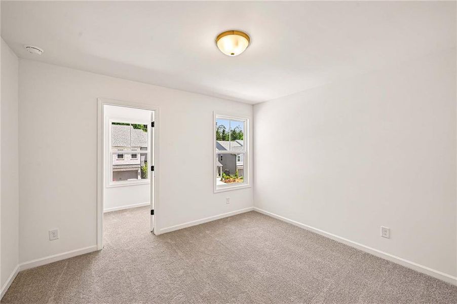 Spacious, unfurnished interior of a new home in Langston Reserve, Cartersville (Image 20).