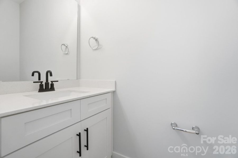 Close-up of interior finishes inside a home in Blythe Mill Townhomes, Waxhaw (Image 17).