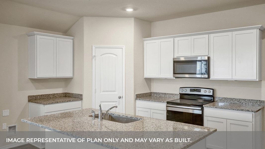 Furnished interior view inside a new home in Swenson Heights, Seguin (Image 8).