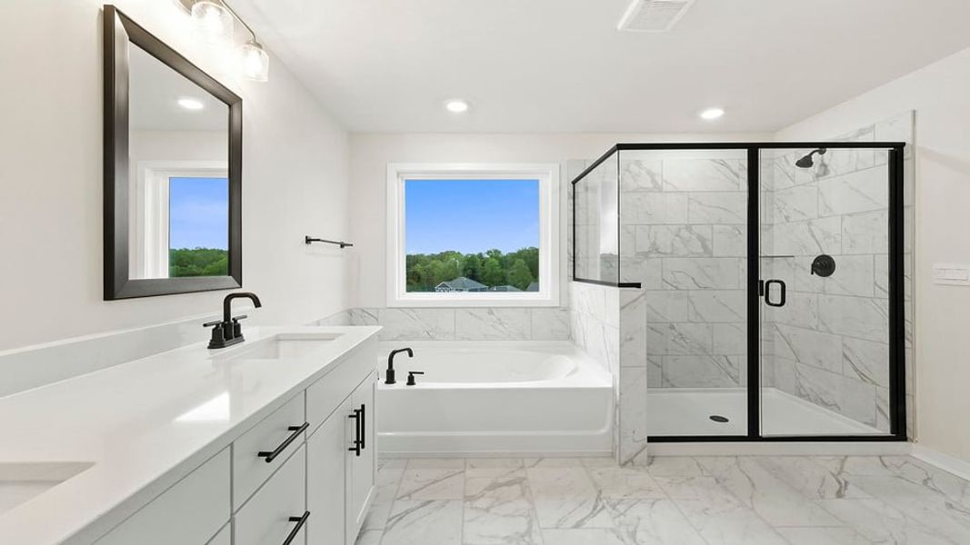 Furnished interior view inside a new home in Whitehawk Meadows, Travelers Rest (Image 14).