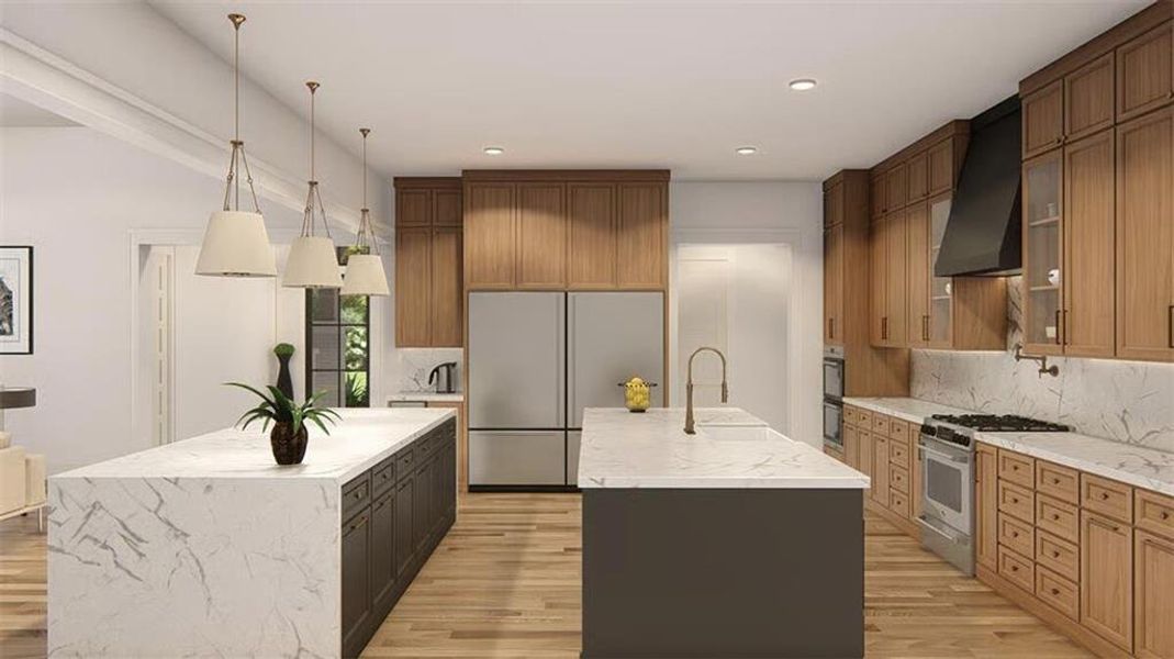 Furnished interior view inside a new home in , Woodstock (Image 4).