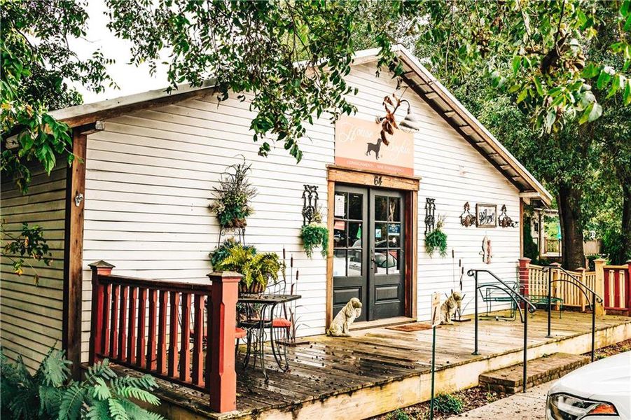Front exterior of a new home in Rosewood Lake Estates, Hoschton, GA, highlighting curb appeal (Image 48).