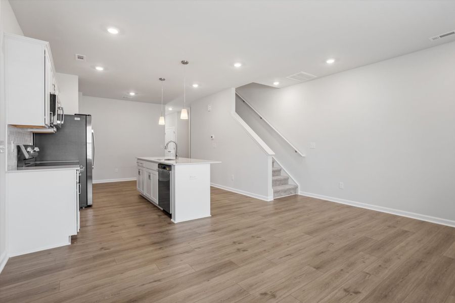 Spacious, unfurnished interior of a new home in Renaissance at White Oak, Garner (Image 17).