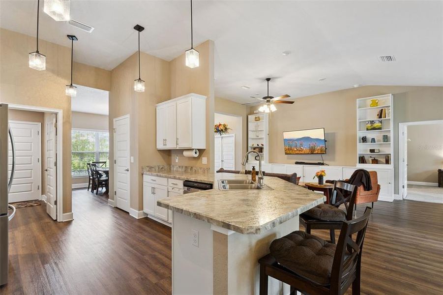Furnished interior view inside a new home in Royal Highlands, Weeki Wachee (Image 27).