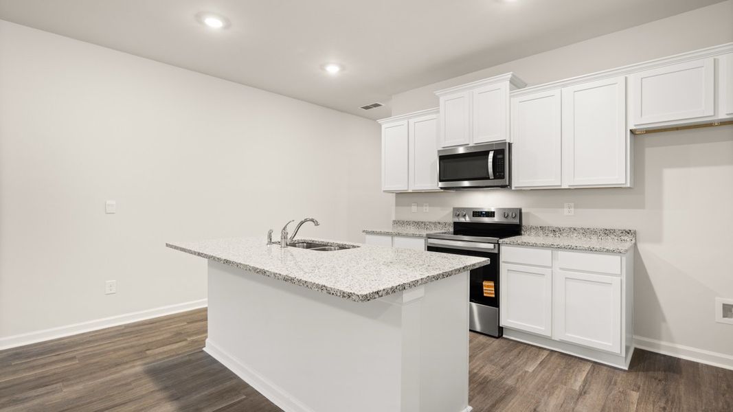 Furnished interior view inside a new home in Laurel Park Townhomes, Hephzibah (Image 10).