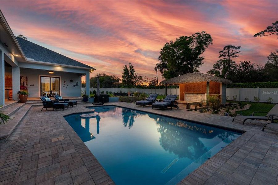 Exterior details and patio area of a home in , Ocala (Image 28).