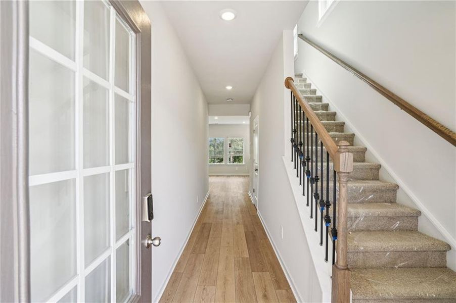 Spacious, unfurnished interior of a new home in Hawthorne Station, College Park (Image 22). Spacious, unfurnished interior of a new home in Hawthorne Station, College Park (Image 22).