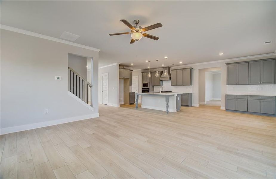Spacious, unfurnished interior of a new home in Brush Arbor, McDonough (Image 14).