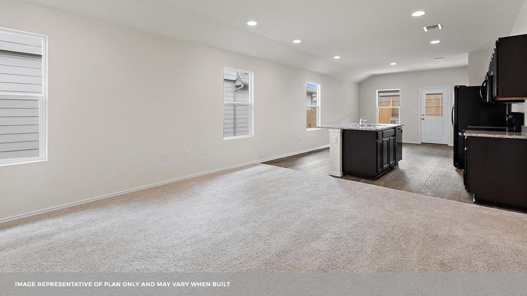 Spacious, unfurnished interior of a new home in Carillon, Manor (Image 15).