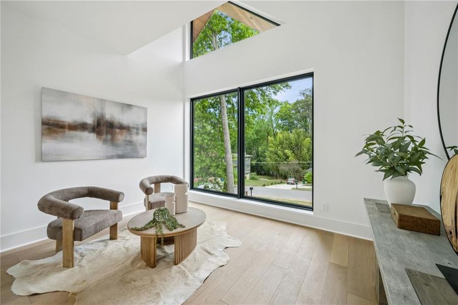 Furnished interior view inside a new home in , Brookhaven (Image 55).