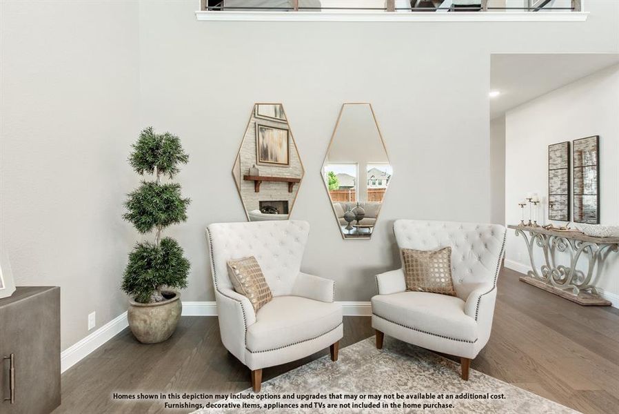 Furnished interior view inside a new home in East Oak Creek, Commerce (Image 17). Furnished interior view inside a new home in East Oak Creek, Commerce (Image 17).