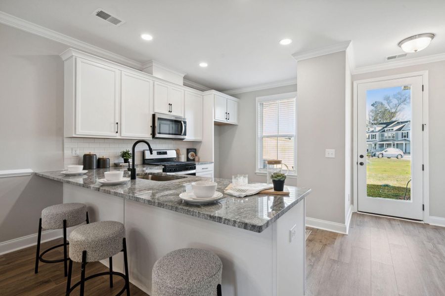 Furnished interior view inside a new home in Abbey Walk, Moncks Corner (Image 10). Furnished interior view inside a new home in Abbey Walk, Moncks Corner (Image 10).