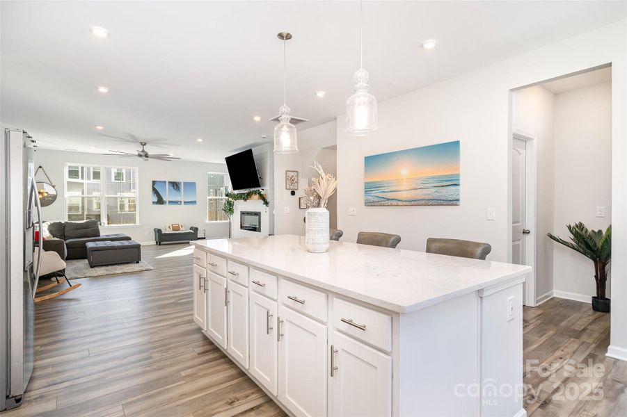 Furnished interior view inside a new home in , Sherrills Ford (Image 13).