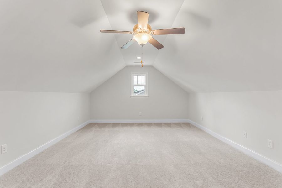 Representative unfurnished interior of a home built from the Ellington by Keystone Homes NC in Weybridge, Burlington (Image 21).