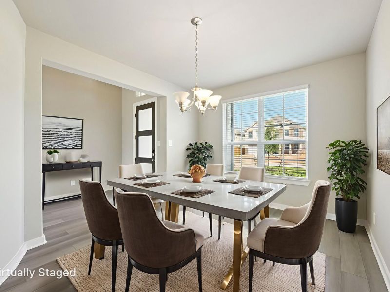 Furnished interior view inside a new home in Kingdom Heights, Rosenberg (Image 6).