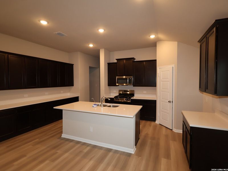 Furnished interior view inside a new home in Jordan's Ranch, San Antonio (Image 3).