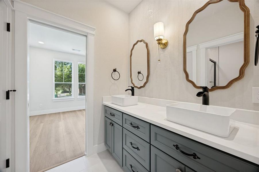 Furnished interior view inside a new home in , Pottsboro (Image 16).