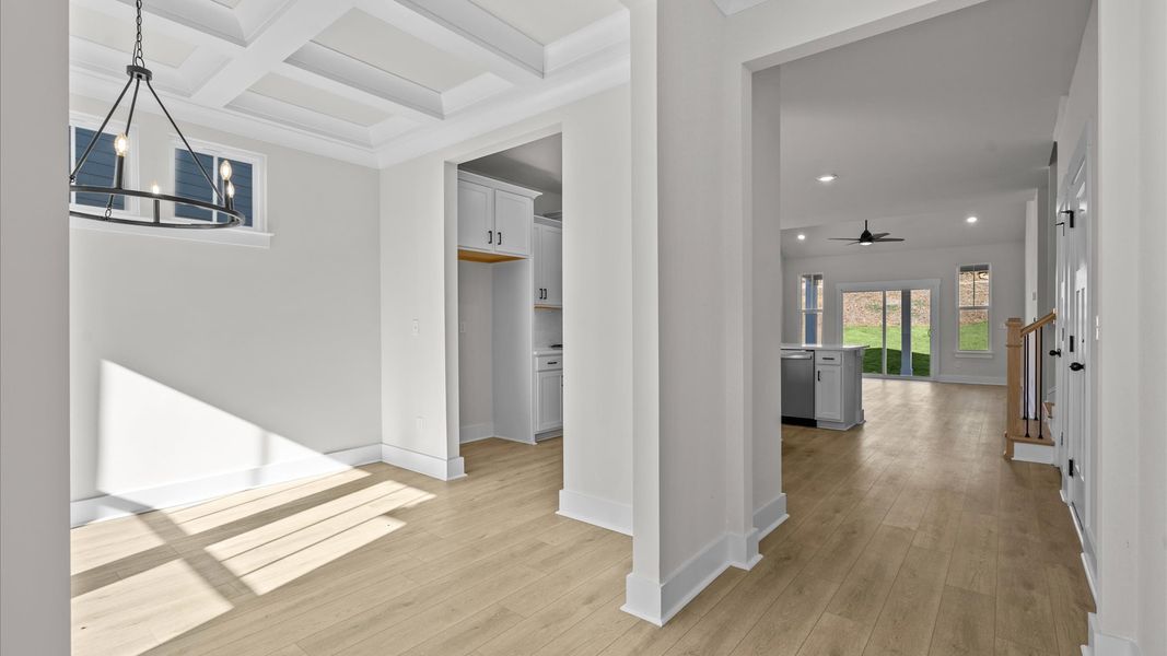 Furnished interior view inside a new home in Pleasant Falls, Moore (Image 5).