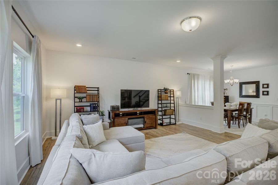Furnished interior view inside a new home in , York (Image 39).