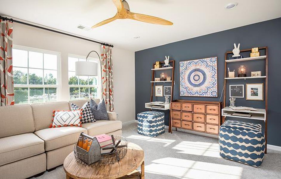 Furnished interior view inside a new home in Cypress Preserve, Moncks Corner (Image 5).