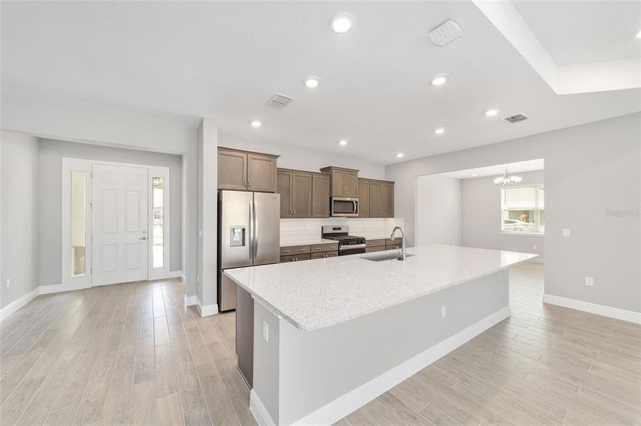 Furnished interior view inside a new home in On Top of the World Communities, Ocala (Image 5).