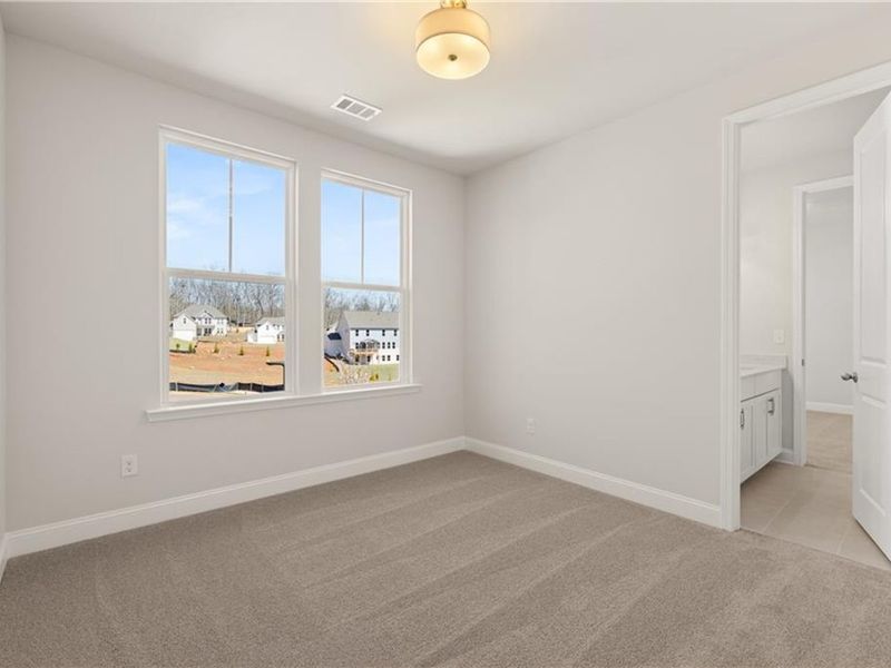 Spacious, unfurnished interior of a new home in Melody Lakeside Estates, Buford (Image 27).