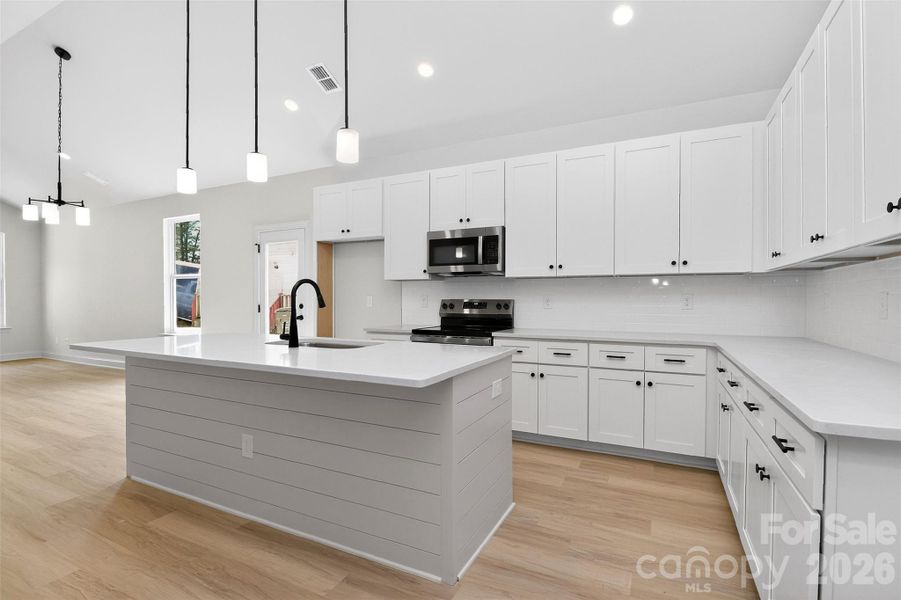 Furnished interior view inside a new home in , Concord (Image 11).