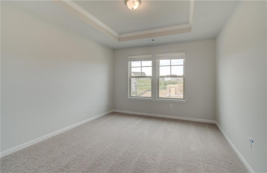 Spacious, unfurnished interior of a new home in Grandview at Millers Mill, Stockbridge (Image 24).