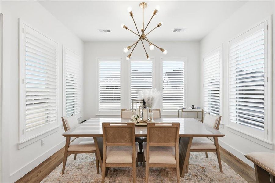 Furnished interior view inside a new home in , Frisco (Image 19). Furnished interior view inside a new home in , Frisco (Image 19).