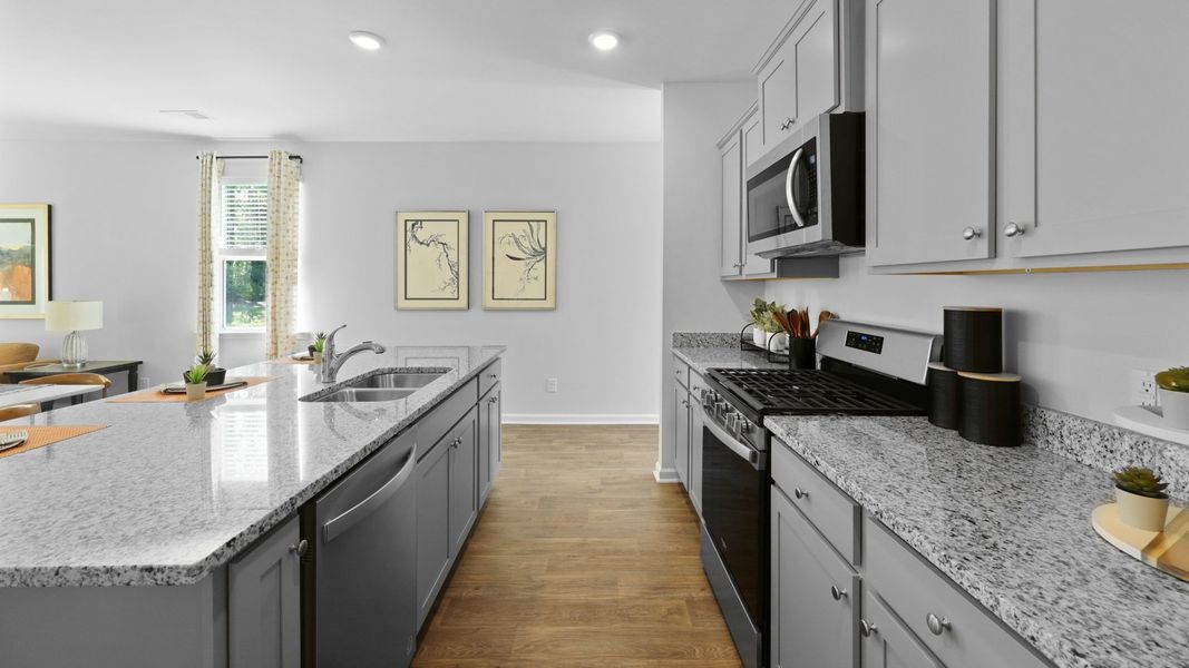 Representative furnished interior of a home built from the MANNING by D.R. Horton in Pineview North, Summerville (Image 16). Representative furnished interior of a home built from the MANNING by D.R. Horton in Pineview North, Summerville (Image 16).