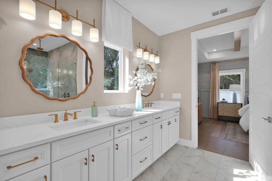 The Crane II Primary Bath The Crane II Primary Bath