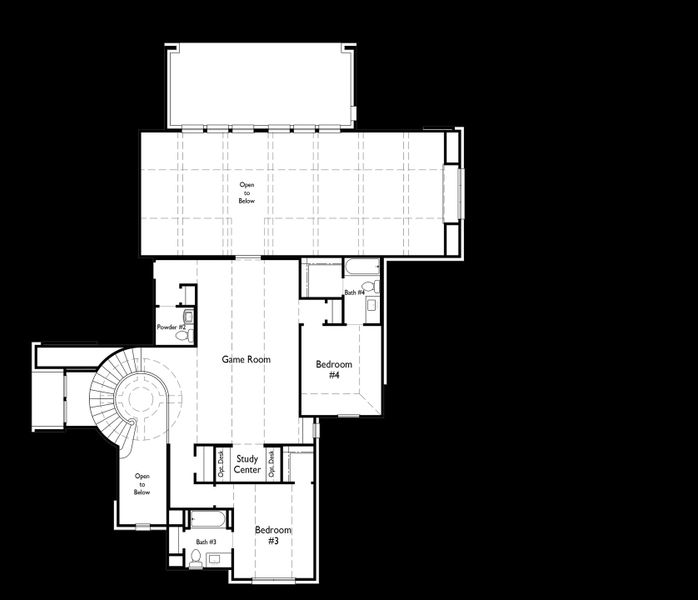Upstairs Floor Plan