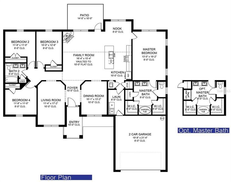 2240 A model floor plan