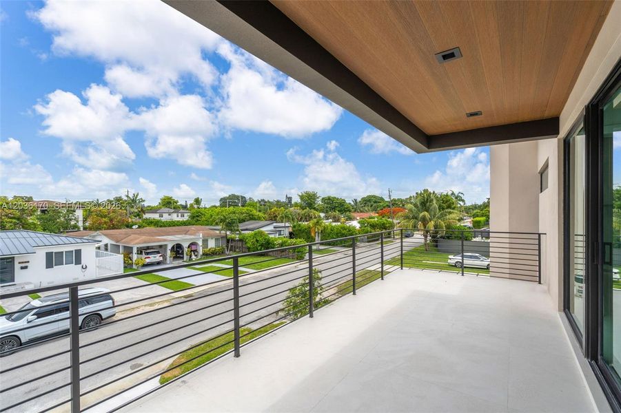 Exterior details and patio area of a home in , Miami (Image 31). Exterior details and patio area of a home in , Miami (Image 31).