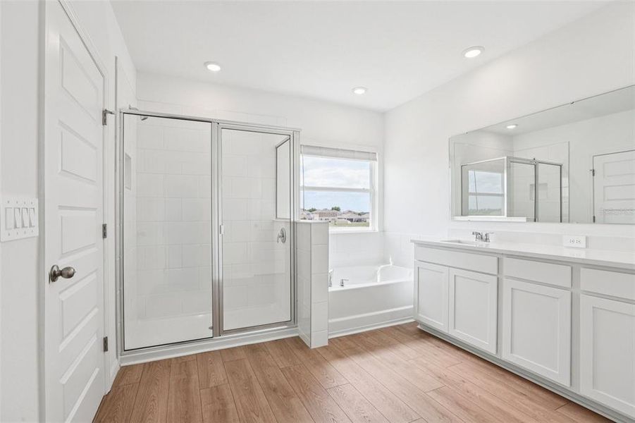 Furnished interior view inside a new home in , Lakeland (Image 12).