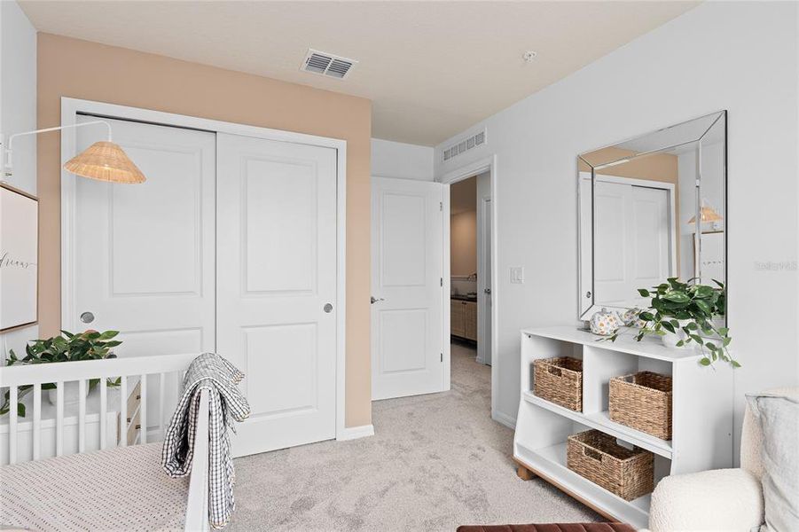 Furnished interior view inside a new home in EverBe, Orlando (Image 20). Furnished interior view inside a new home in EverBe, Orlando (Image 20).