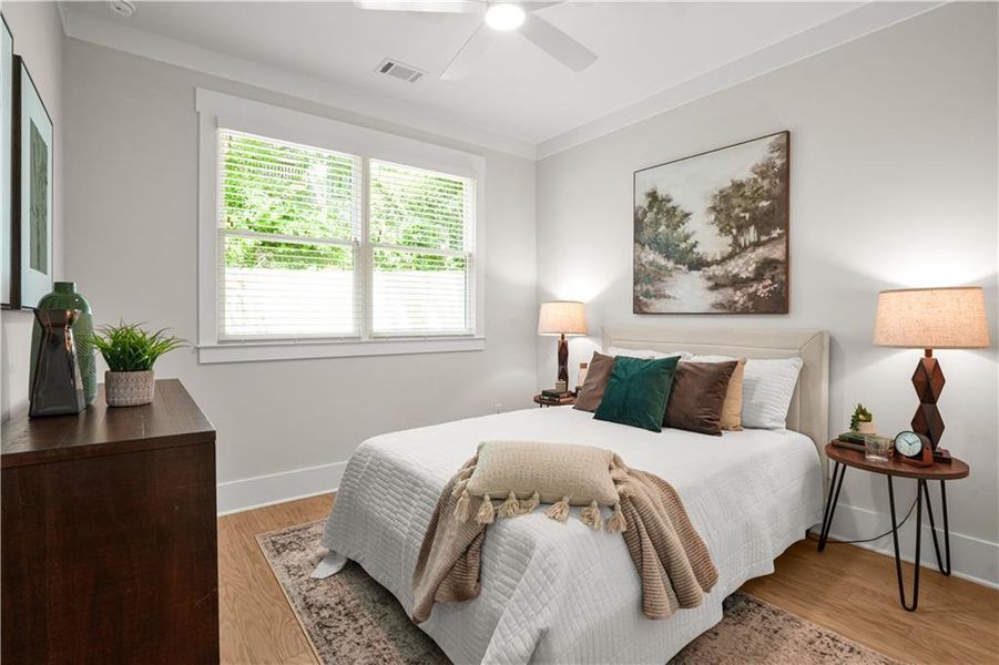 Furnished interior view inside a new home in , Scottdale (Image 50).