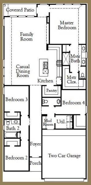 Floorplan - Representative Photo