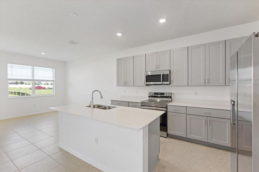 Furnished interior view inside a new home in Cypress Park Estates, Haines City (Image 4).